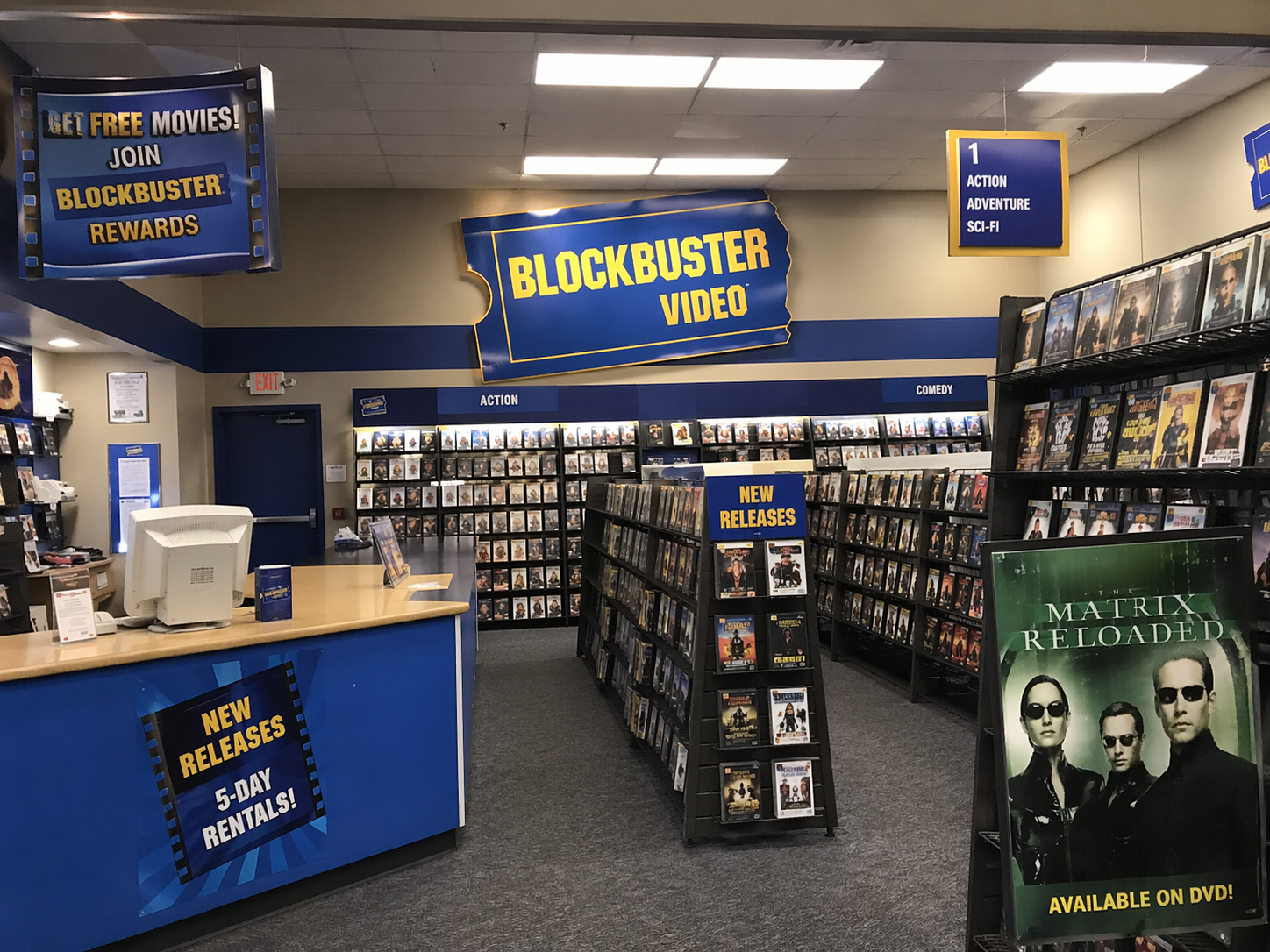 The video rental store era