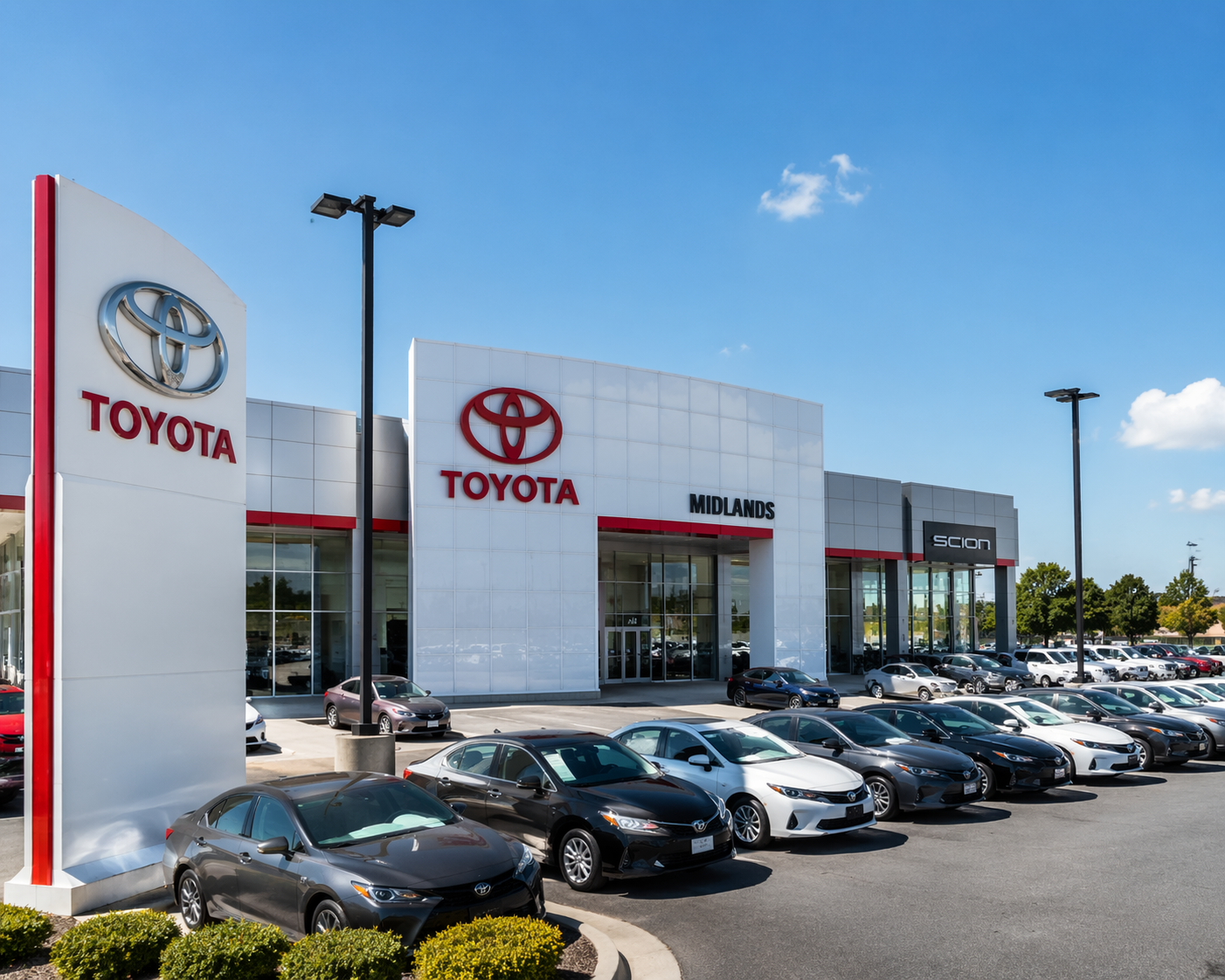 Dealership showroom
